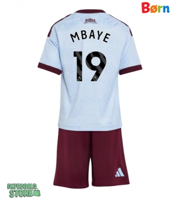 Aston Villa Ibrahim Mbaye #19 Replika Babytøj Tredje sæt Børn 2026-27 Kortærmet (+ Korte bukser)